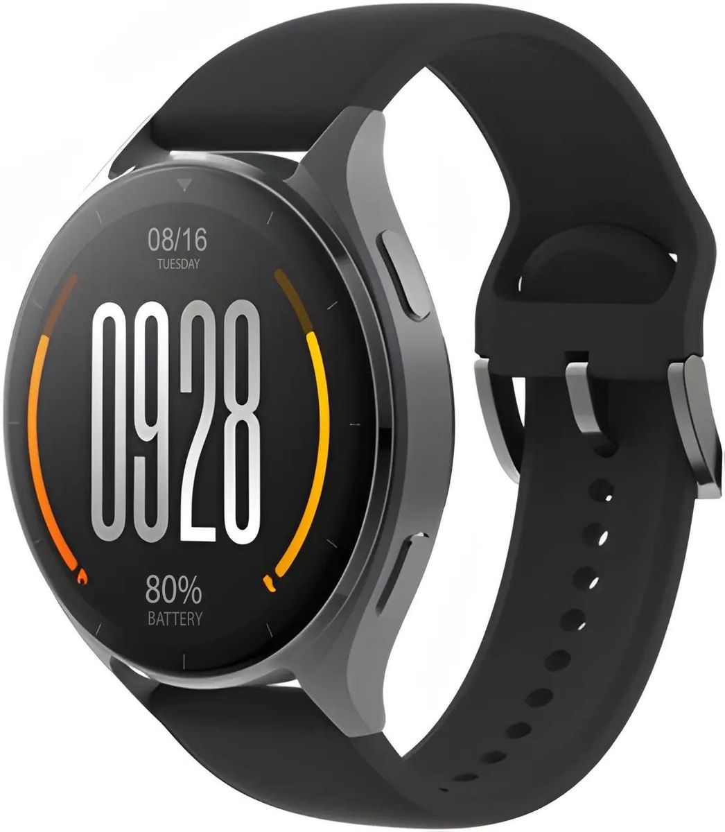 Смарт-часы Xiaomi Watch 2 46мм,  1.43",  черный/черный [bhr8035gl]